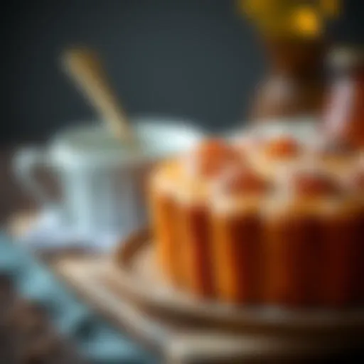 Delicious and fluffy cake made in an airfryer