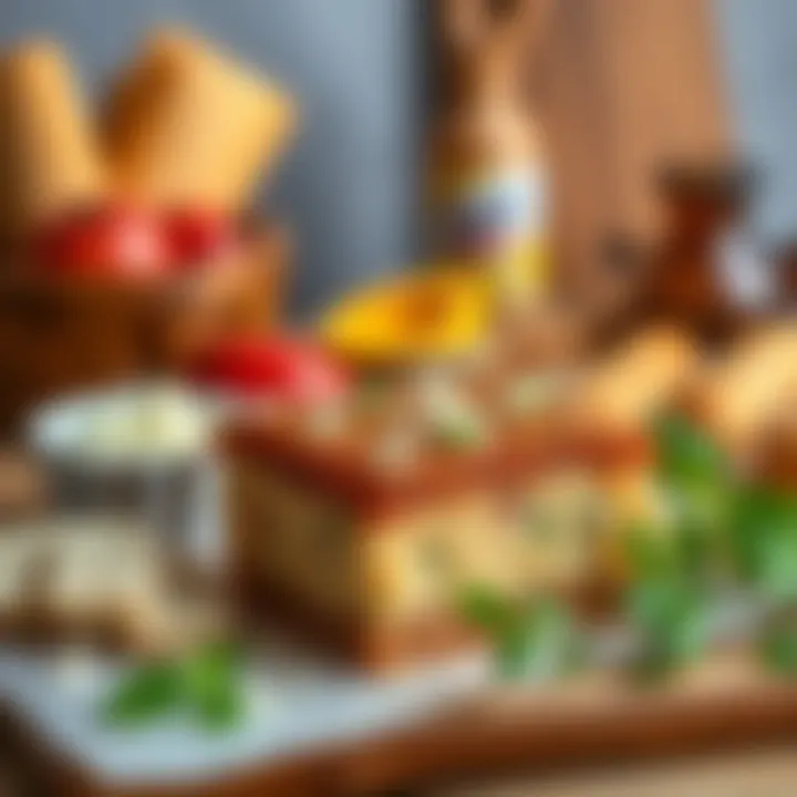 Healthy Ingredients for Airfryer Cake Ingredients for a healthy airfryer cake