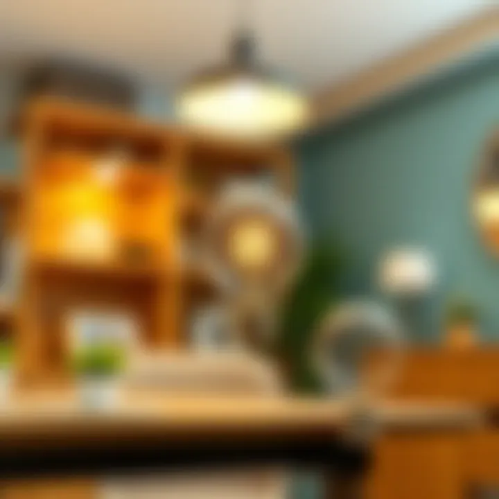 Applications of Light Bulbs Visual representation of common applications of light bulbs in home and office settings