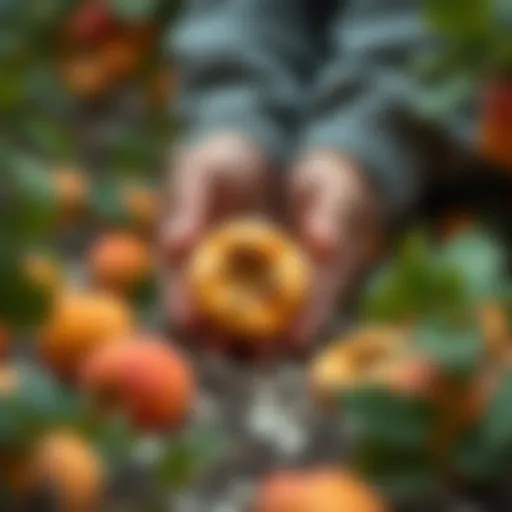 Apricot seed selection for planting