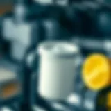 Clean dishwasher filter showcasing its effectiveness