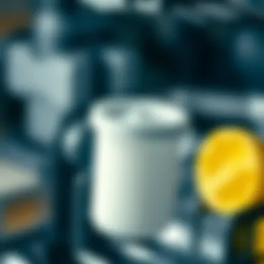 Clean dishwasher filter showcasing its effectiveness