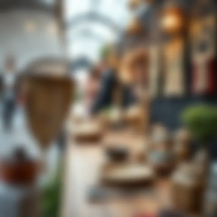 Bohça Display at Cultural Event