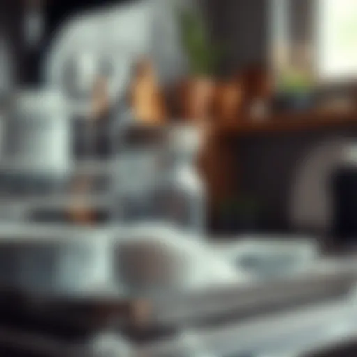 Salt for dishwasher to prevent hard water buildup