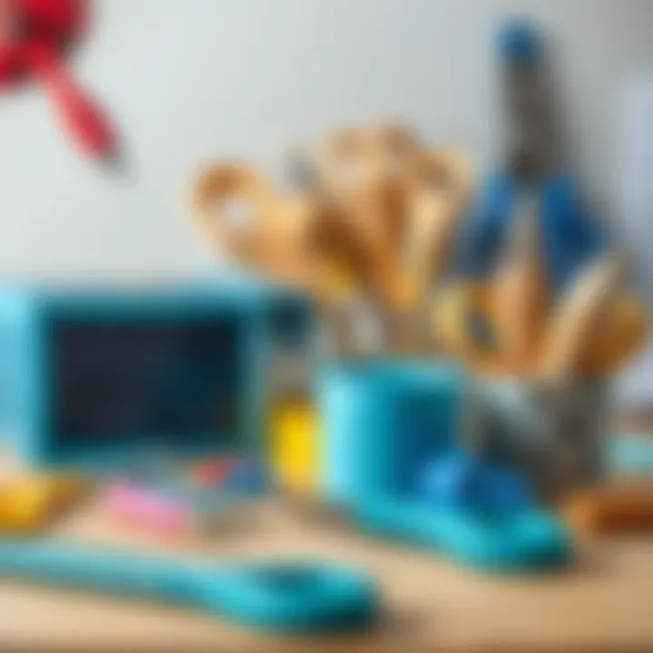 Educational crafting tools and supplies