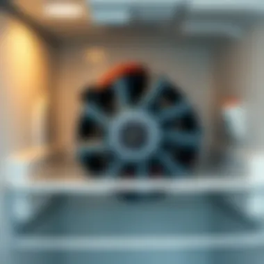 Clean refrigerator motor