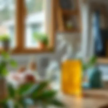 Natural cleaning solutions for a healthier living space