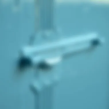 Close-up of paint texture reflecting temperature influence