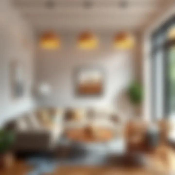 Cozy and aesthetic small living room design