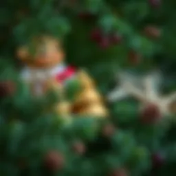 Materials for crafting a pine tree