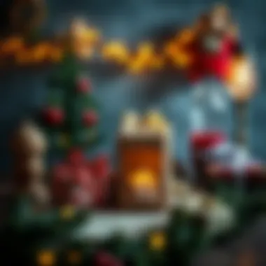 Personalized gift options displayed creatively