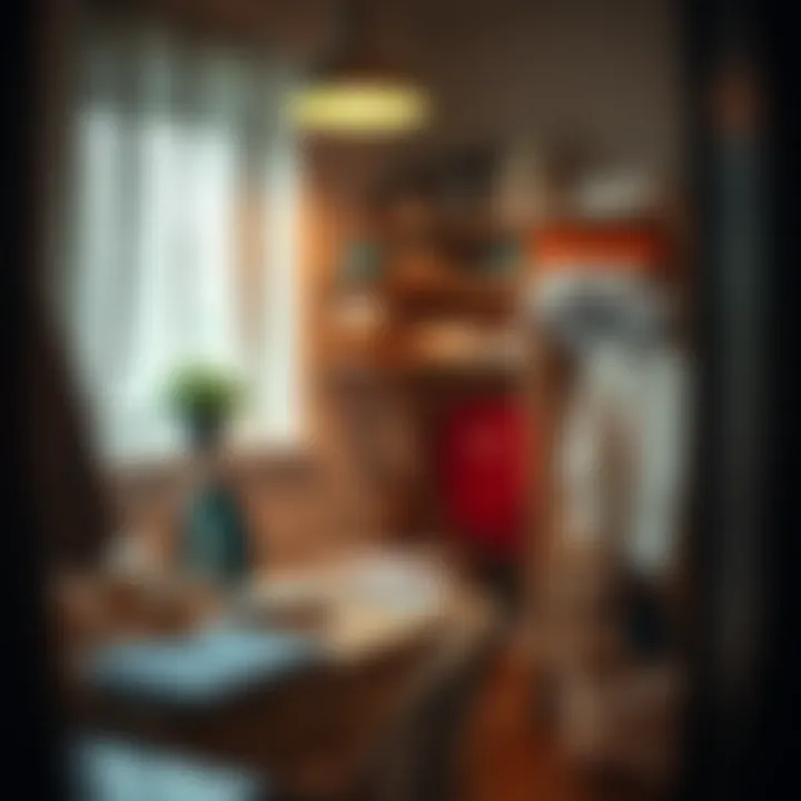 Transforming Your Ironing Space Before and after of a decluttered ironing area