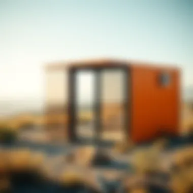 Demonstration of usage scenarios for earthquake steel rooms