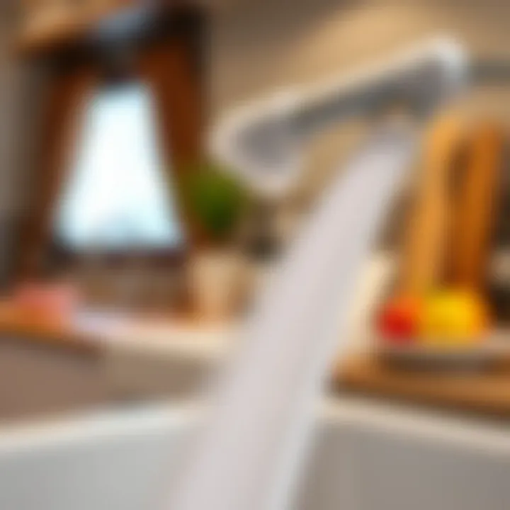 Clean dishwasher spray arm showcasing its efficiency