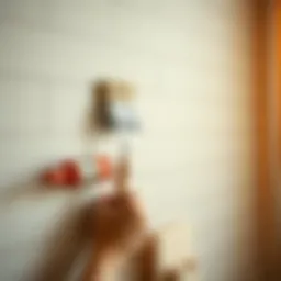 Aesthetic wall paint preparation