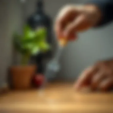 Demonstration of effective adhesive removal technique