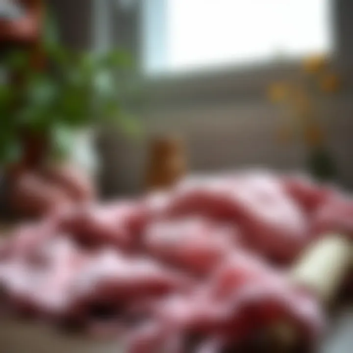 Creative design featuring tips for using fibers in handmade projects.