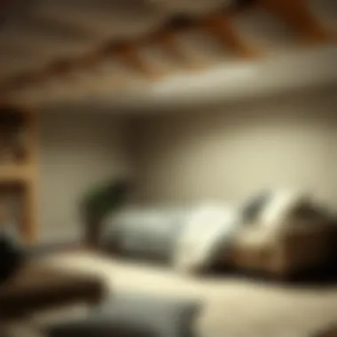 Graphical representation of conditions affecting fiber performance in insulation.