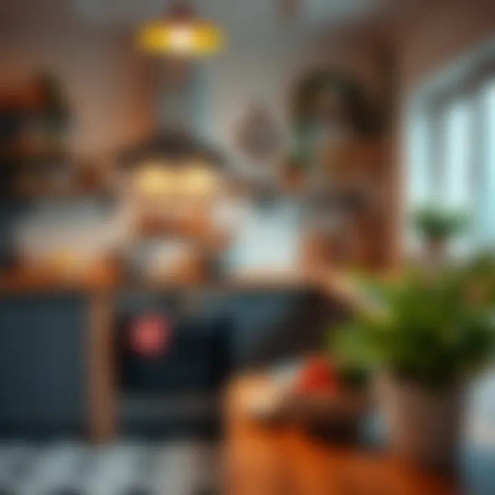 A well-arranged kitchen demonstrating practical decor tips