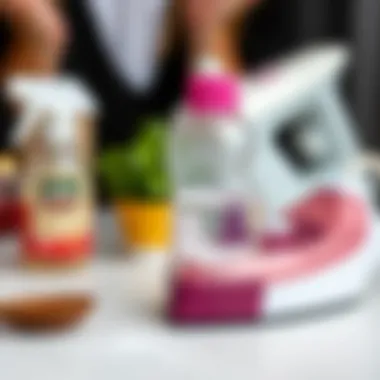 Household items to remove stubborn white iron stains