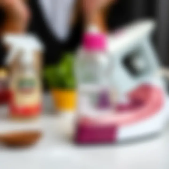 Household items to remove stubborn white iron stains