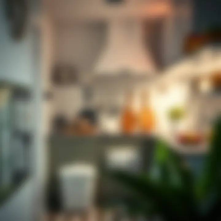 A well-maintained kitchen highlighting cleanliness and order