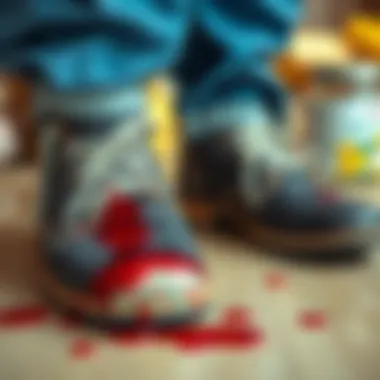 Home remedies to treat blood stains on shoes