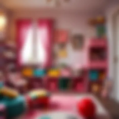 Playful Organization in a Child's Room Creative ways to organize a child's playroom with colorful storage options.