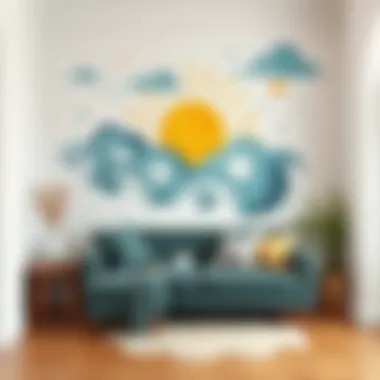 Creative painting techniques illustrated