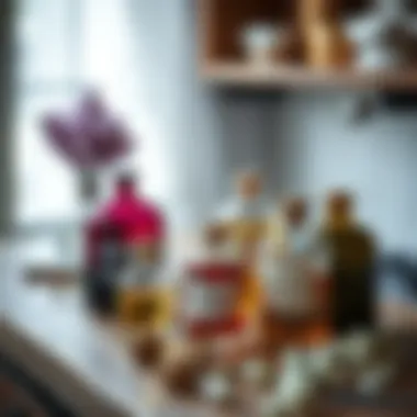 Blending fragrances for a unique scent