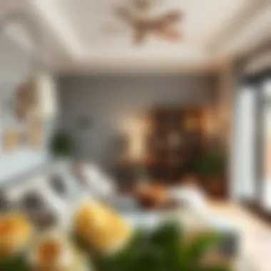 Harmonious Interior Design Inspiration A cozy interior design featuring harmonious colors and decor