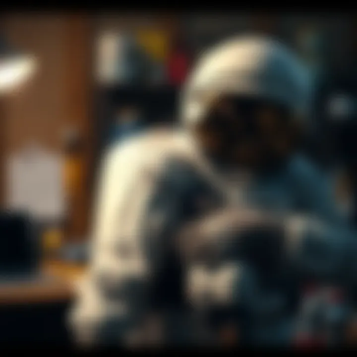 Final assembly of astronaut outfit