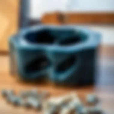 A completed epoxy mold ready for use