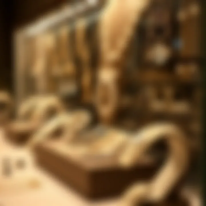 Elegant jewelry displayed with soft lighting