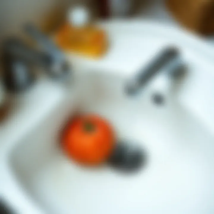 Homemade solutions for sink unclogging