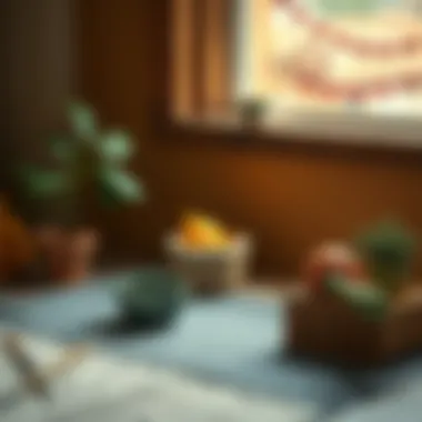 Artistic representation of color blending techniques