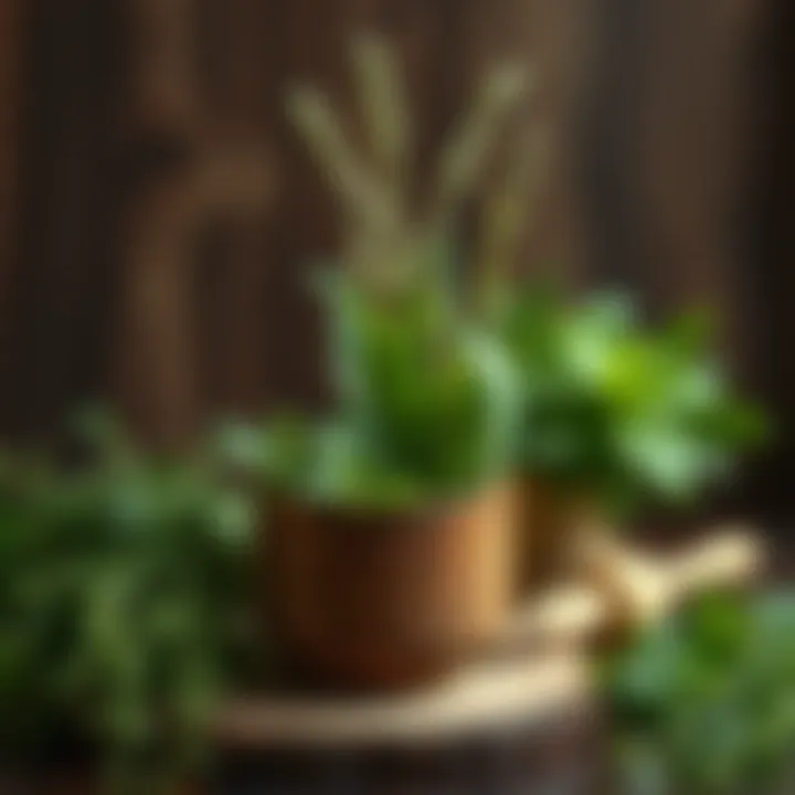 Harnessing the Power of Fresh Herbs Fresh herbs to neutralize odors