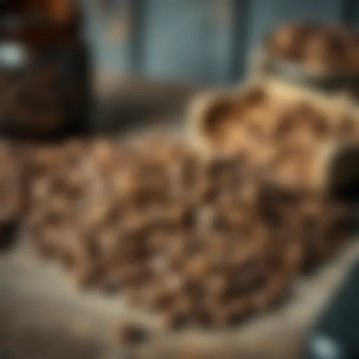 Variety of Coffee Beans Various coffee beans displayed on a rustic wooden table.
