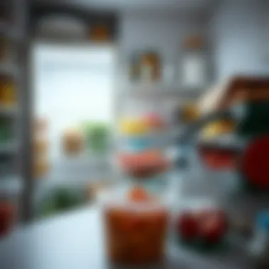 Importance of Hygiene in Food Preservation Clean storage environment emphasizing the importance of hygiene in food preservation