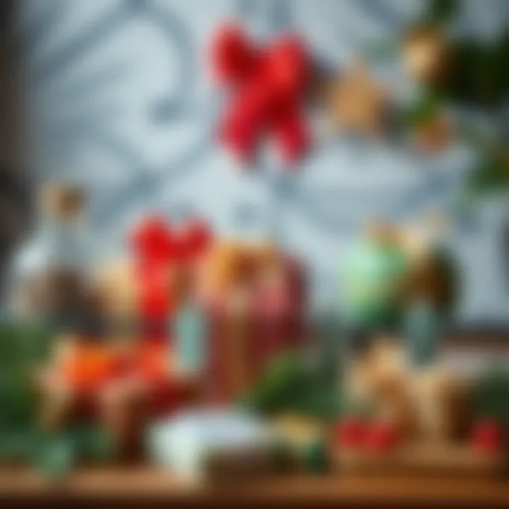 A collection of creative gift ideas, illustrating diversity and choice.