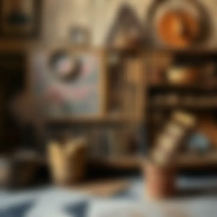 Practical Applications of Brown in Art Artistic representation of brown in various practical applications