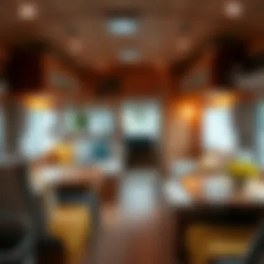 Interior Design of a Caravan An interior view of a well-designed caravan illustrating spacious and functional living areas.