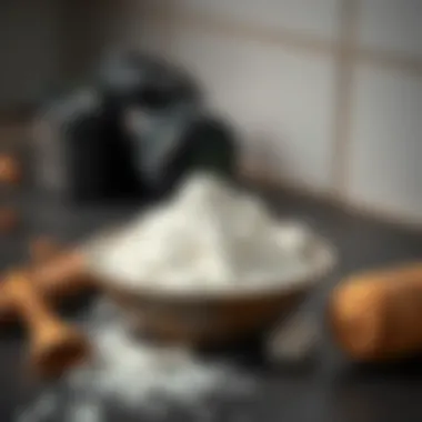 Baking Soda as an Effective Odor Neutralizer A bowl of baking soda as an odor neutralizer