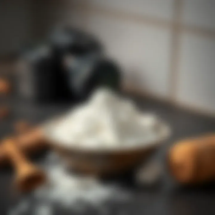 Baking Soda as an Effective Odor Neutralizer A bowl of baking soda as an odor neutralizer