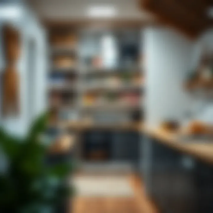 Efficient layout of kitchen pantry items