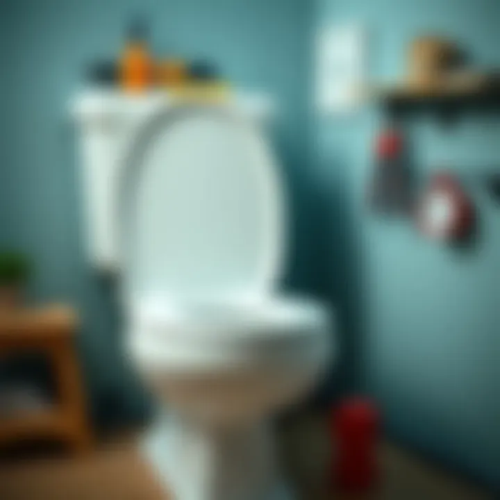 Essential tools for toilet seat hinge installation