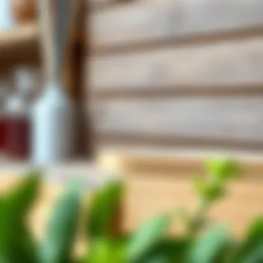 Close-up of high-quality materials used for slat wall installation