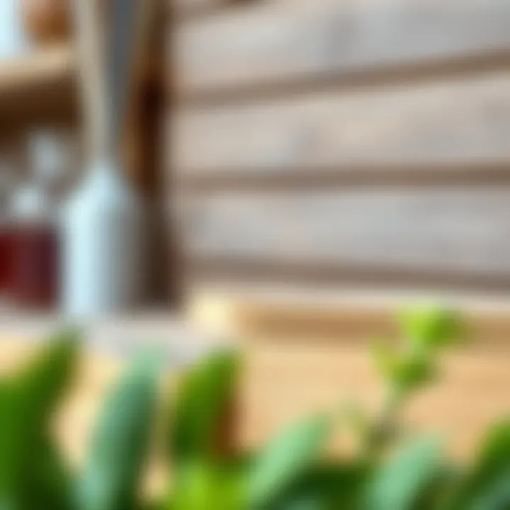 Close-up of high-quality materials used for slat wall installation