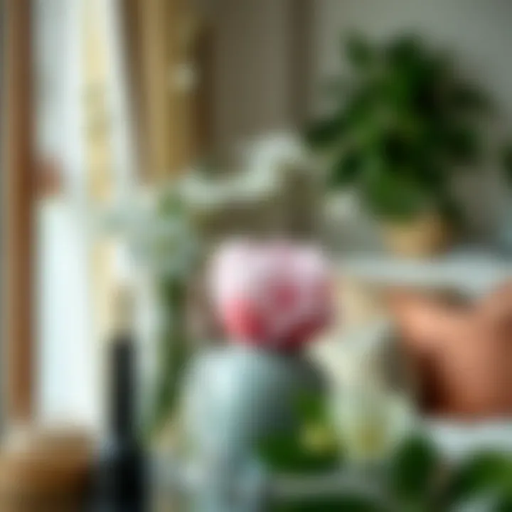 Kokina flower arrangement as home decor