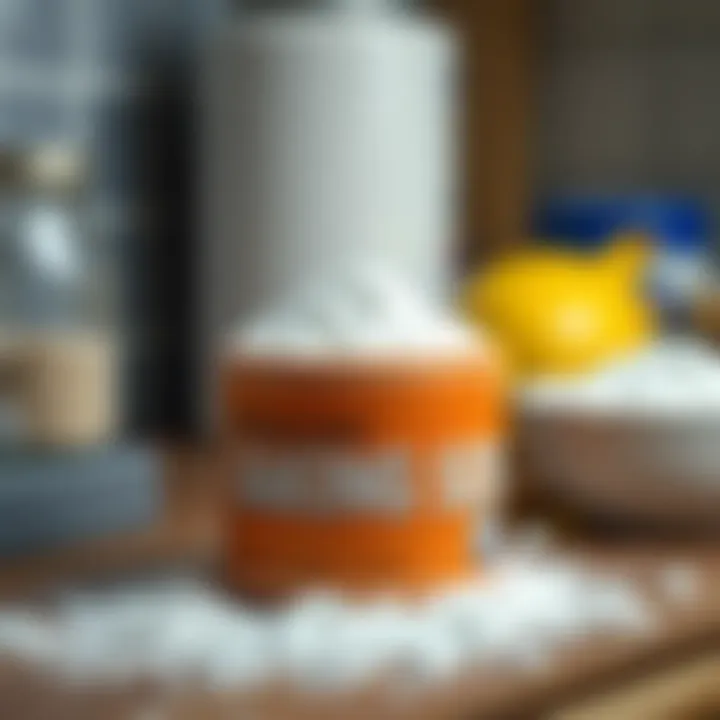 Baking soda used for odor elimination